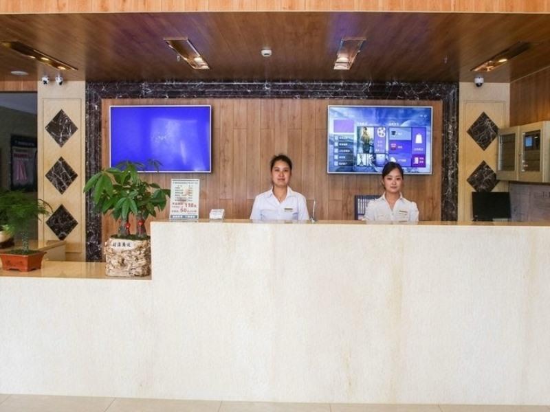 GreenTree Inn JiangSu ZhenJiang DingMao Industrial Park WoDe Square Express Hotel Exterior foto