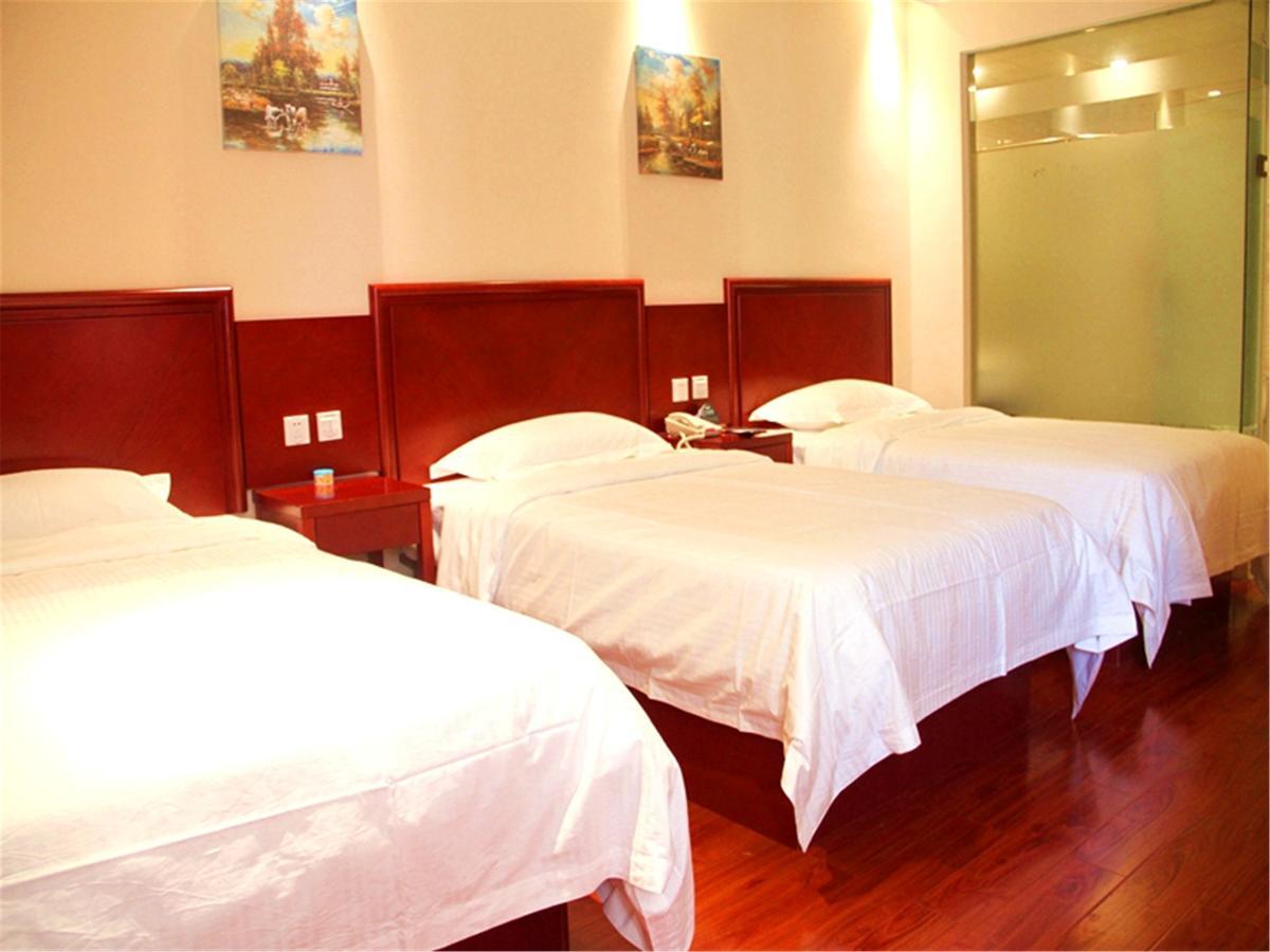GreenTree Inn JiangSu ZhenJiang DingMao Industrial Park WoDe Square Express Hotel Exterior foto